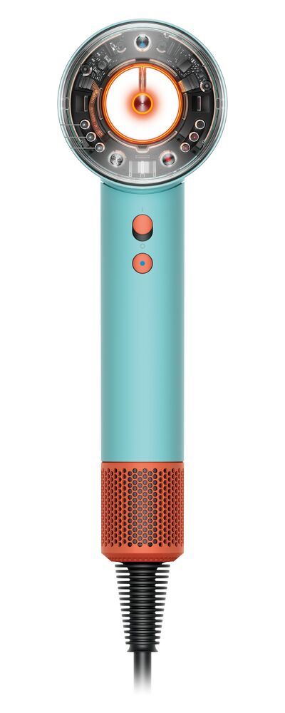 DYSON  Supersonic Nural s&egrave;che-cheveux 1600 W Bleu, Orange - Neuf