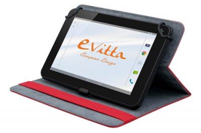 E VITTA E-Vitta Stand 2P - Housse pour tablettes de 7, Rouge