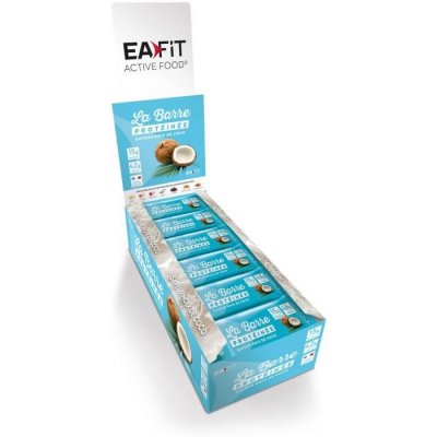 EA FIT Eafit barre proteinee presentoir de 24 barres de 46g noix de coco