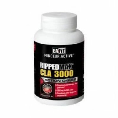 EA FIT EAFIT Ripped max CLA 3000 action cibl&eacute;e boite de 60 capsules