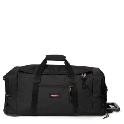 EASTPAK  Leatherface L + Sac de Voyage, 86 cm, 104 L, Noir (Black)