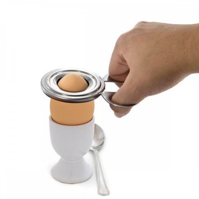 MY CRAZY STUFF EASY MAKE KU6271 Coupe-&OElig;uf Coque Argent 7,70 x 0,50 x 10 cm