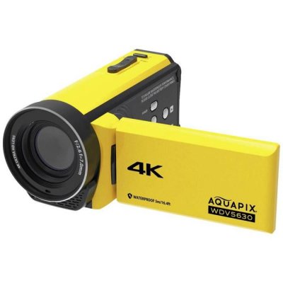 AQUAPIX Easypix WDV5630 Yellow Cam&eacute;scope 7.6 cm 3 pouces 13 Mill. pixel jaune