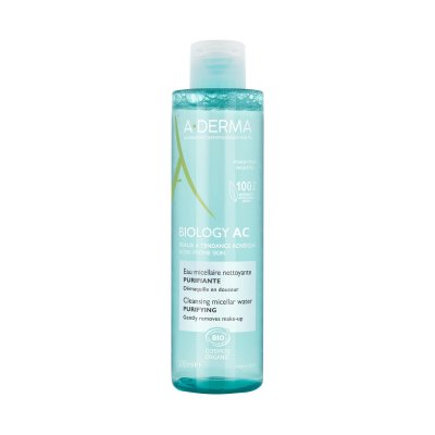 Eau Micellaire Nettoyante Purifiante Bio 200ml Biology AC A-Derma