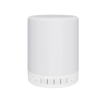 TOTALCADEAU Ebiz Camera Espion WiFi HD avec Enceinte Bluetooth et Lampe