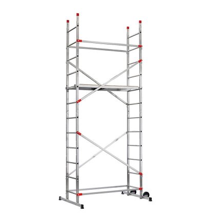 HAILO Echafaudage aluminium Fast & lock 5  hauteur de travail 4.4 m