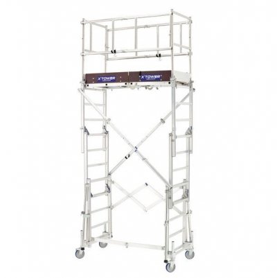 TUBESCA COMABI Echafaudage t&eacute;lescopique - XTOWER - 2.80m hauteur plancher - 22405530
