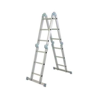 CENTAURE Echelle articul&eacute;e multipositions 4,2 m base rapport&eacute;e 12 &eacute;chelons
