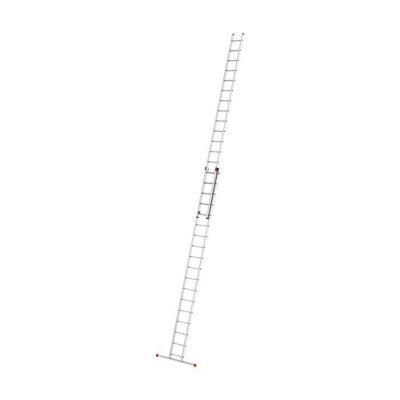 HAILO Echelle coulissant aluminium 2x18 &eacute;chelons H.8.76 m