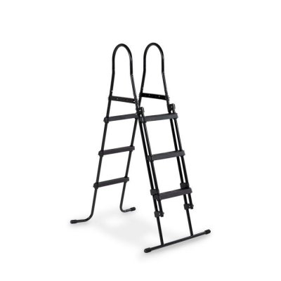 EXIT TOYS Echelle de piscine pour hauteur de cadre de 91-107cm - noir