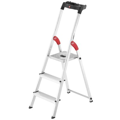 HAILO Echelle de s&eacute;curit&eacute; alu L60 StandardLine, 3 &eacute;chelons