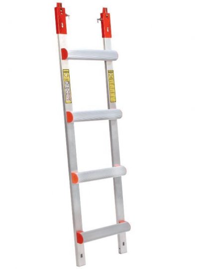 CENTAURE Echelle De Toit Aluminium &Eacute;cartement 39cm - 5,85 M