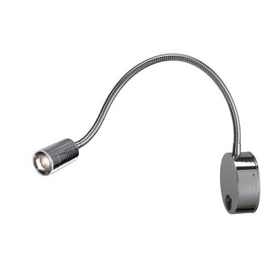 SLV Eclairage chambre LED Dio Flex Plate L35 cm - Chrome