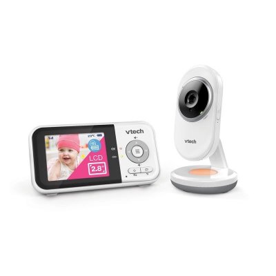VTECH Ecoute - Bebes Bm3254 - Babyphone Vid&eacute;o Clear Plus (&Eacute;cran 2.8)