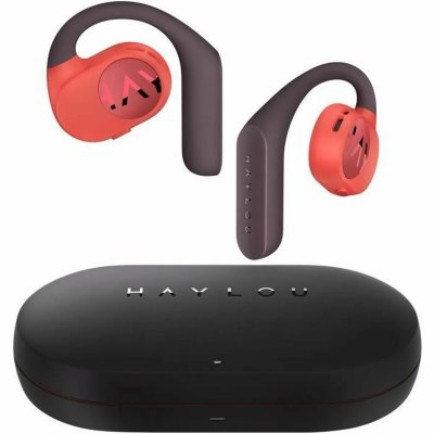 HAYLOU Ecouteurs a conduction osseuse  purfree ow01 bluetooth rouge