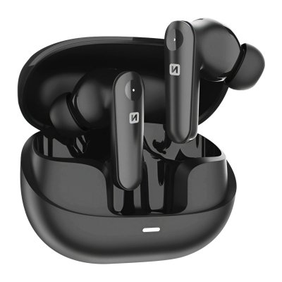 SWISSTEN &Eacute;couteurs Bluetooth &agrave; R&eacute;duction de Bruit Autonomie 35 Heures  Noir 