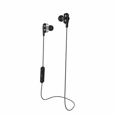 COOLBOX &Eacute;couteurs Bluetooth avec Microphone  COO-AUB-04DD Noir 