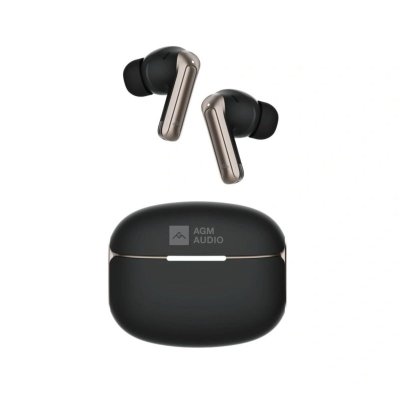 AGM Ecouteurs Bluetooth Buds 8 Noirs