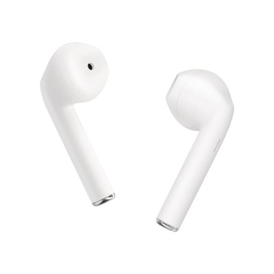 SETTY Ecouteurs Bluetooth Sans fil Bouton de Contr&ocirc;le Autonomie 12hBlanc