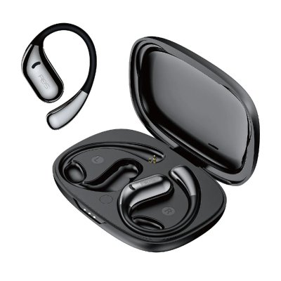 YONIS Ecouteurs Bluetooth Sans Fil &Eacute;tanches Qualit&eacute; Hifi Autonomie Longue Port&eacute;e 10m Noir 