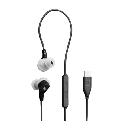Ecouteurs &eacute;tanches de sport filaires JBL Endurance Run 3C Noir