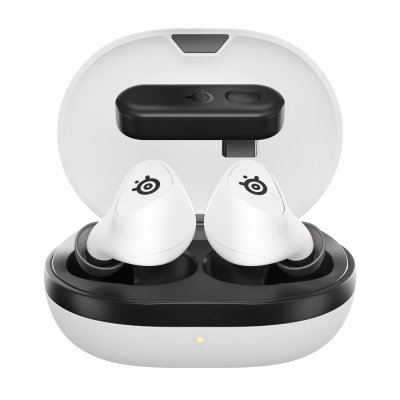 STEELSERIES &Eacute;couteurs gaming sans fil  Arctis Gamebuds pour Playstation, Blanc