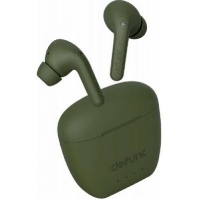 DEFUNC Ecouteurs intra-auriculaire True Wireless True Audio - Vert - Neuf