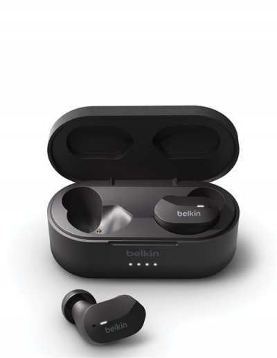 BELKIN Ecouteurs intra-auriculaires  SoundForm True Wireless Noir 