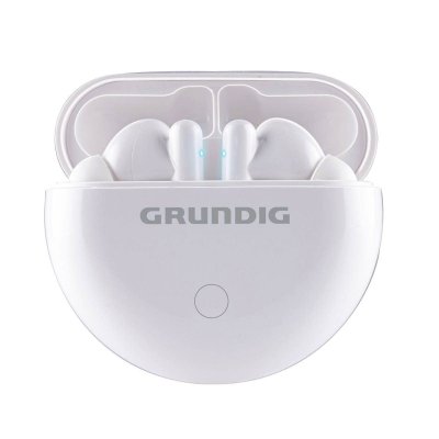 GRUNDIG Ecouteurs intra-auriculaires Blanc Plastique H2.5xl6.1xL6.1cm