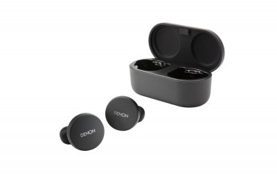 DENON Ecouteurs intra-auriculaires sans fil Bluetooth  PerL avec r&eacute;duction de bruit active Noir