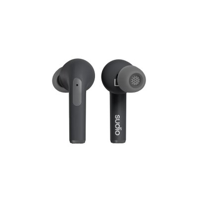 SUDIO Ecouteurs intra-auriculaires sans fil  N2 Pro avec r&eacute;duction de bruit Noir