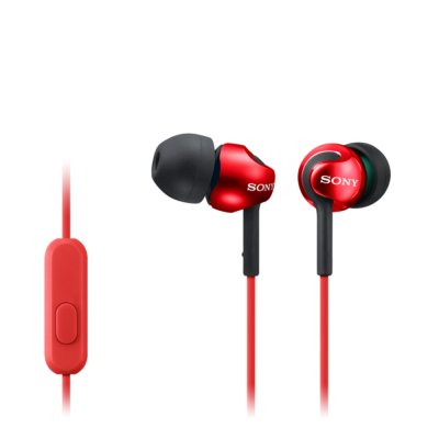 SONY Ecouteurs intra-auriculaires  MDR-EX110AP Rouge 