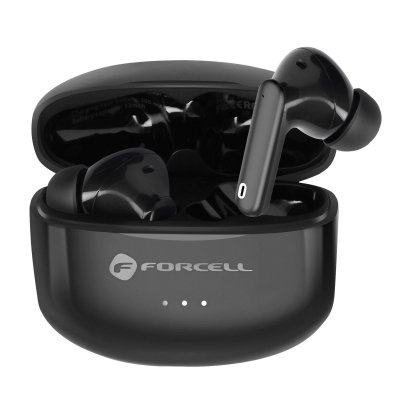 FORCELL Ecouteurs sans fil Bluetooth - Batterie haute capacit&eacute;  Noir