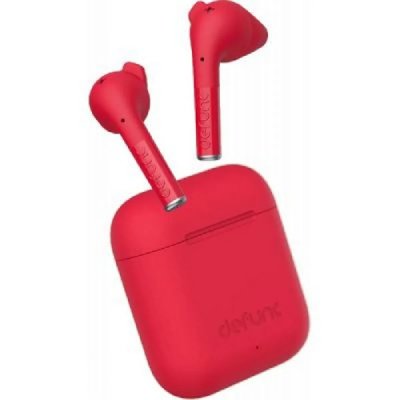 DEFUNC Ecouteurs sans fil Bluetooth R&eacute;ducteur de bruit Certifi&eacute;s IPX4 Rouge