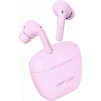 DEFUNC Ecouteurs Sans Fil Intra-auriculaires Autonomie 30h True Audio Rose