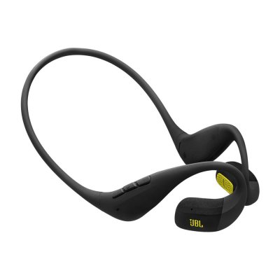 JBL Ecouteurs sans fil ouvert sans embout &eacute;tanche Endurance Pace Bluetooth Noir et jaune