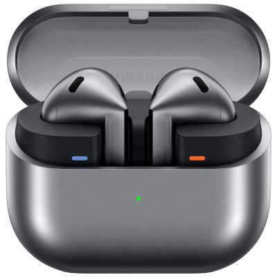 SAMSUNG Ecouteurs sans fil  Galaxy Buds3 Bluetooth avec r&eacute;duction active du bruit Argent 