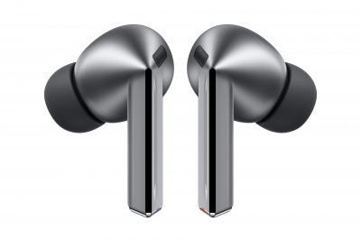 Ecouteurs sans fil Samsung Galaxy Buds3 Pro Bluetooth avec r&eacute;duction active du bruit Argent 