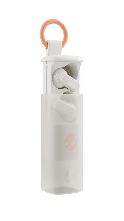 SKULLCANDY Ecouteurs sans fil  Dime Evo Bluetooth Blanc et Orange