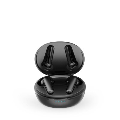 PRIXTON Ecouteurs sans fil TWS158 Noir - Bluetooth 5.0 - ENC+ANC