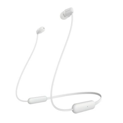 SONY Ecouteurs  WIC200 Blanc Blanc 