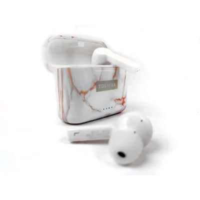  Ecouteurs True Wireless avec chargeur QI Toshiba RZE-BT750 - Neuf