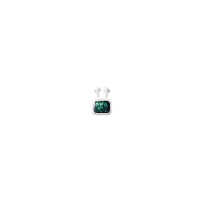  &Eacute;couteurs TWS Bolaris LCD Bluetooth 5.4 - Mod&egrave;le S&eacute;oul - Coloris Blanc 