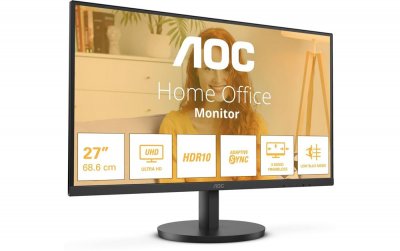AOC &Eacute;cran 27""  B3 U27B3M - 4K HDMI/DisplayPort