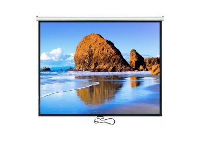 MACLEAN Ecran de projection verrouillage automatique 120"" 4:3 240 x 180  MC-591
