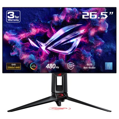 ASUS &Eacute;cran Gaming 26,5""  ROG Swift PG27AQDP - OLED 480 Hz HDMI/DisplayPort