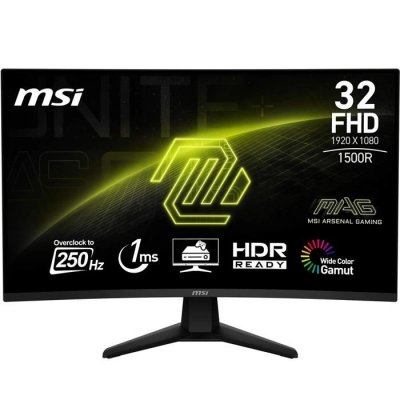 MSI &Eacute;cran Gaming Incurv&eacute; 31,5""  MAG 32C6X - 180 Hz HDMI/DisplayPort/USB-C