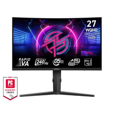 MSI &Eacute;cran Gaming -  - MPG 275CQRXF - 27"" LED WQHD - 240Hz - USB-C - 1ms 