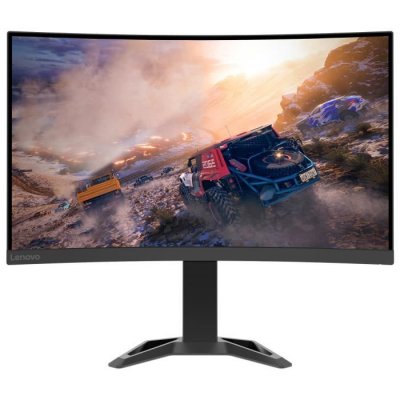 LENOVO Ecran LED PC  G27c-30 66F3GAC2EU 27 pouces incurv&eacute; Full HD Noir corbeau 