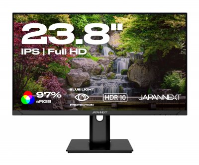 JAPANNEXT Ecran PC Bureautique 23.8 FULL HD 75Hz 